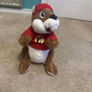 Buc-ee's 10” Plush Beaver Mascot by JAAG with Shirt and Cap